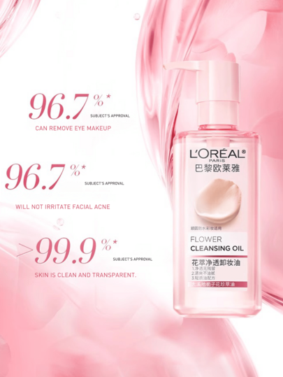 L’Oreal Paris زيت منظف للمكياج بالأزهار 50/250 مل، تنظيف عميق لطيف، يزيل بسهولة المكياج المقاوم للماء، غير مهيج للبشرة الحساسة، مثرى بزيت جوز الهند وزيت الكاميليا، ترطيب طويل الأمد، تنظيف عميق، بشرة نضرة، لا يسبب إحكام بعد الاستخدام، مضخة سفر محكمة الإ...