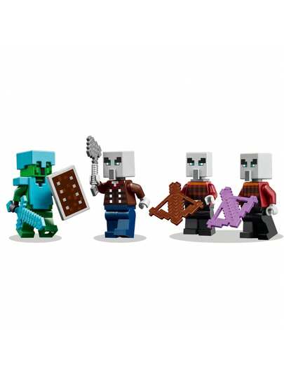 LEGO ألعاب أرقام وطقم لعب إليجر الصحراوي من ماينكرافت - ألعاب بناء ماينكرافت للأطفال، البنين والبنات، من عمر 7 سنوات فما فوق - مع 4 أرقام للعب التظاهري - فكرة هدية لأعياد الميلاد - 21267