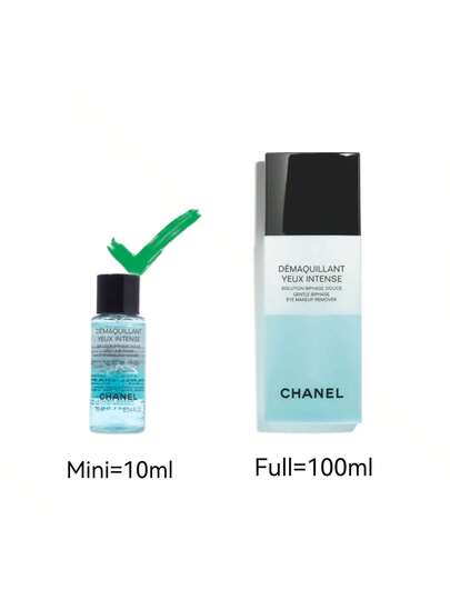 CHANEL مزيل مكياج العين القوي 10 مل/0.34 أونصة. مزيل مكياج العين ثنائي الطور اللطيف