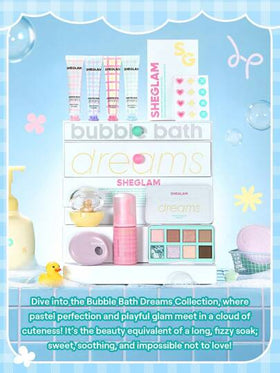 SHEGLAM Dream Foam Cloud برايمر علامة تجارية جمال مكياج ميكب مستحضرات تجميل للنساء الفتيات مثالي لفصل الشتاء الربيع مثالي ل- Y2K أزياء أنيقة رمضان هدية حفلة جاهز أفضل لون