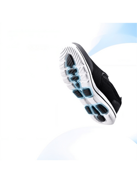 Skechers أحذية رياضية خفيفة الوزن وقابلة للتنفس من الشبك للرجال