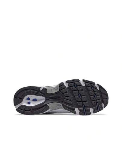 New Balance أحذية الجري ذات الطبقة الواحدة من ماركة نيو بالانس NB 530 ذات التصميم الكلاسيكي الربيعي المصنوعة من قماش الشبك والجلد الاصطناعي، مع امتصاص للصدمات وقابلية للتنفس، قصيرة الكاحل، متوفرة بلون أبيض وفضي، عرض D، للجنسين