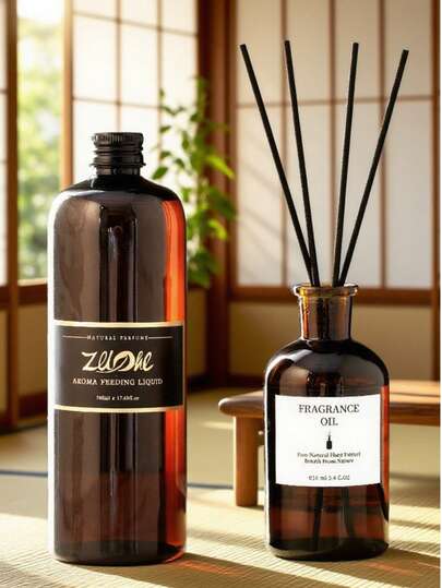 1 قطعة/500 مل زيت عطري تعبئة، معطر هواء، لوازم حمام، مزيل روائح، سائل زيوت أساسية، صناعة شموع، موزع، هدايا عيد الحب، الزفاف، هالوين، عيد الميلاد، العلاج بالعطور، موزع، عطر المنزل، منعش المنزل، للاستخدام الداخلي