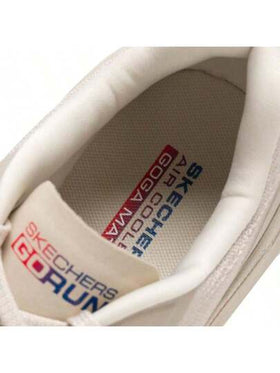 Skechers أحذية الجري للرجال ماكس وسادة أساسية، أحذية رياضية ماصة للصدمات، أحذية كاجوال خفيفة الوزن مريحة 54450-NAT