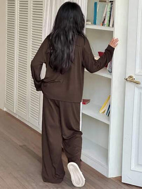 DAZY ملابس منزلية كاجوال لفتيات المراهقات، خريفية