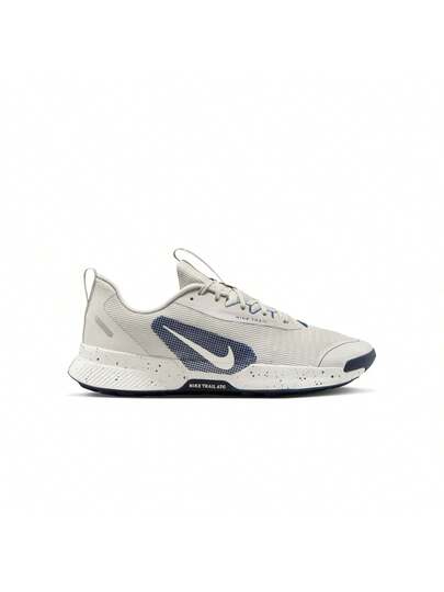 Nike أحذية الجري على المسارات نايك جونيبر تريل 3 للرجال باللون الأبيض الفاتح/الأبيض الفاتح-الأزرق الليلي-أبيض القمة