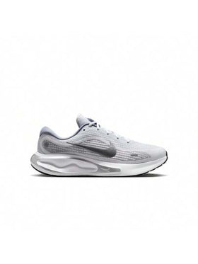 أحذية الجري للرجال Nike Journey Run أبيض-معدني فضي-أسود-رمادي-سباق