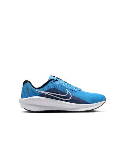 Nike أحذية الجري على الطرق للرجال نايك داونشيفتر 13 بلون أزرق أبيض - أزرق فاتح - أزرق جليدي