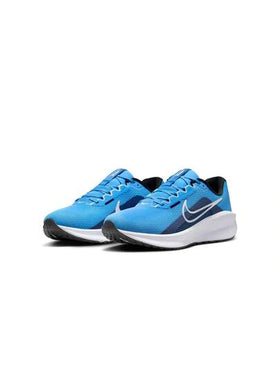 Nike أحذية الجري على الطرق للرجال نايك داونشيفتر 13 بلون أزرق أبيض - أزرق فاتح - أزرق جليدي