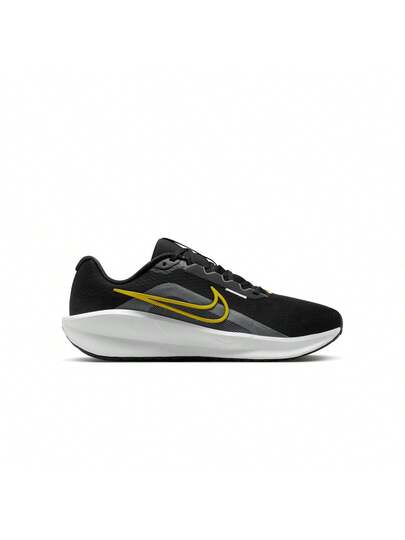 Nike أحذية الجري على الطرق للرجال نايك داونشيفتر 13 باللون الأسود/البرتقالي الساطع-الرمادي الحديدي-الأبيض