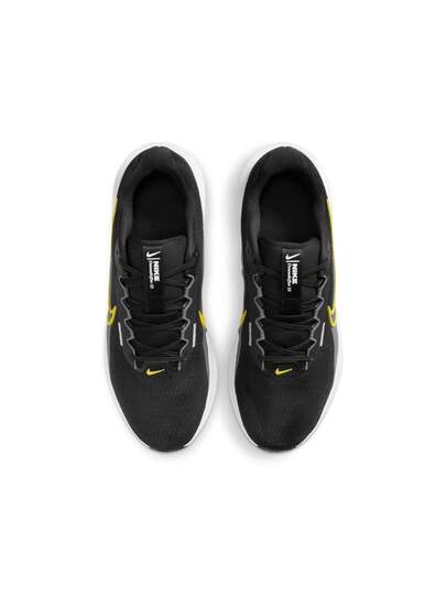 Nike أحذية الجري على الطرق للرجال نايك داونشيفتر 13 باللون الأسود/البرتقالي الساطع-الرمادي الحديدي-الأبيض