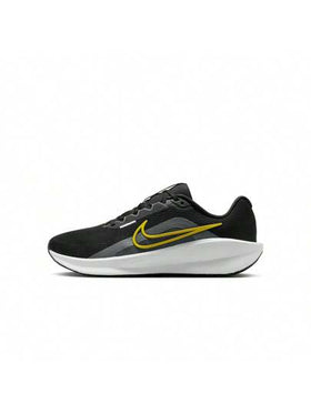 Nike أحذية الجري على الطرق للرجال نايك داونشيفتر 13 باللون الأسود/البرتقالي الساطع-الرمادي الحديدي-الأبيض