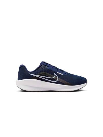 Nike أحذية الجري على الطرق للرجال نايك داونشيفتر 13 بلون الأزرق الليلي/البلاتيني النقي-الأسود-الأبيض