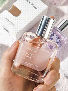 زجاجة عطر نسائي بنكهة زهرية سعة 30 مل، معطر هواء ذو رائحة خفيفة وطويلة الأمد