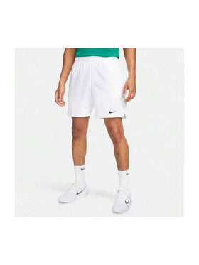 Nike شورت تنس رجالي نايك كورت فيكتوري 7 بوصة، لون أبيض/(أسود)، تقنية دري-فيت