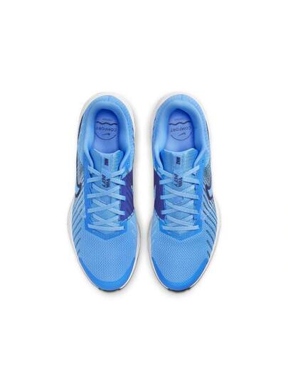 Nike أحذية الجري للرجال نايك رن ديفاي، باللون الأزرق الجامعي، الأزرق الداكن، الأبيض والأسود
