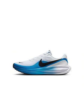 Nike أحذية الجري على الطرق للرجال نايك ريفولوشن 8 باللون الأبيض/الأسود-فولت