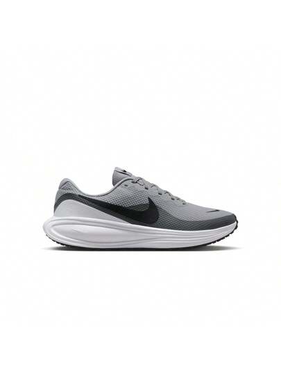 Nike أحذية الجري على الطرق للرجال نايك ريفولوشن 8 بلون رمادي فاتح/أسود-رمادي داكن-أبيض