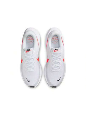 Nike أحذية الجري على الطرق للرجال نايك ريفولوشن 8 باللون الأبيض والأحمر الساطع والبلاتيني النقي والأسود