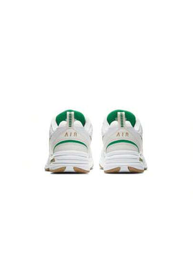 Nike أحذية تمرين رجالية نايك إير مونارك الرابع باللون الأبيض/الذهبي المعدني-الفانتوم-الأخضر الحظ-لون الصمغ