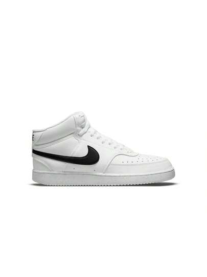 Nike حذاء نايكي كورت فيجن ميد نيكست نيتشر للرجال باللونين الأبيض والأسود