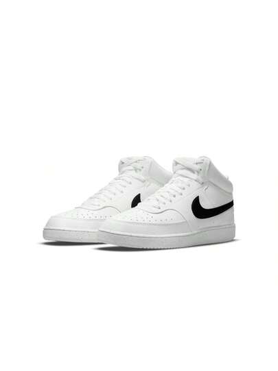 Nike حذاء نايكي كورت فيجن ميد نيكست نيتشر للرجال باللونين الأبيض والأسود