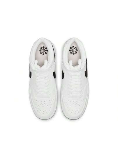 Nike حذاء نايكي كورت فيجن ميد نيكست نيتشر للرجال باللونين الأبيض والأسود