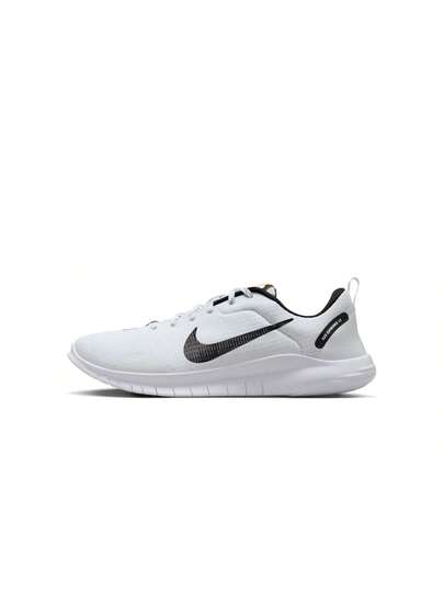أحذية الجري على الطرق للرجال Nike Flex Experience Run 12 باللون الأبيض/الأسود-الأبيض