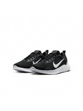 أحذية الجري على الطرق للرجال Nike Flex Experience Run 12 باللون الأسود/الأبيض-رمادي داكن الدخان
