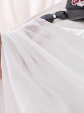 SHEIN 3 قطع/مجموعة ملابس كاجوال للمراهقين الذكور بطراز المدرسة، تتكون من ملابس علوية كم قصير وشورت وحقيبة كروس بودي، مناسبة للربيع والصيف