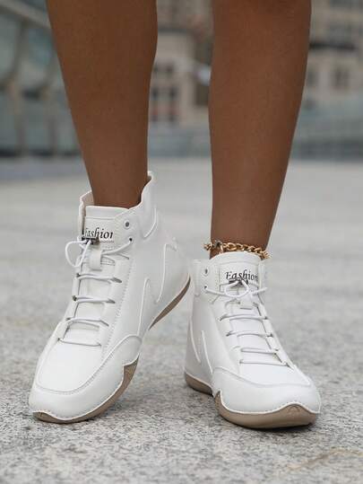 بوت كاجوال للسيدات للخريف/الشتاء 2025، بطراز سهل الارتداء للكاحل، خياطة يدوية، نعل مطاطي مانع للانزلاق، عصري وشامل، مناسب لجميع المواسم