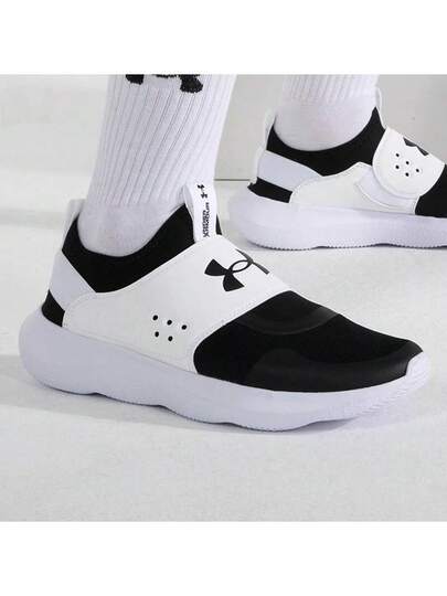 Under Armour أحذية رياضية للرجال خفيفة الوزن وقابلة للتنفس، من قماش الشبكة، أحذية تدريب اللياقة البدنية والجري، بتصميم سهل الارتداء