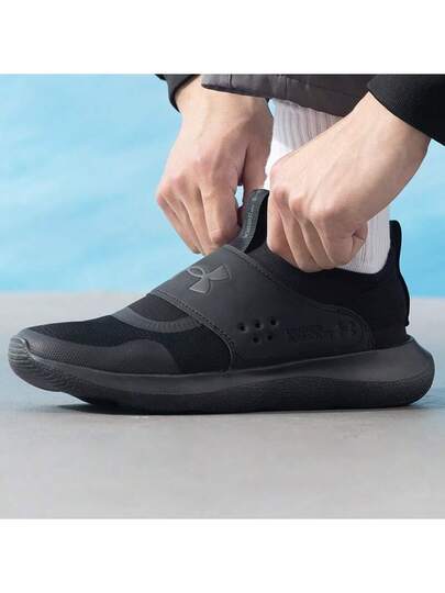 Under Armour أحذية رياضية للرجال خفيفة الوزن وقابلة للتنفس، من قماش الشبكة، أحذية تدريب اللياقة البدنية والجري، بتصميم سهل الارتداء