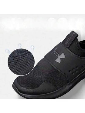 Under Armour أحذية رياضية للرجال خفيفة الوزن وقابلة للتنفس، من قماش الشبكة، أحذية تدريب اللياقة البدنية والجري، بتصميم سهل الارتداء