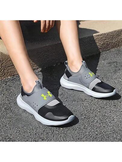 Under Armour أحذية رياضية للرجال خفيفة الوزن وقابلة للتنفس، من قماش الشبكة، أحذية تدريب اللياقة البدنية والجري، بتصميم سهل الارتداء