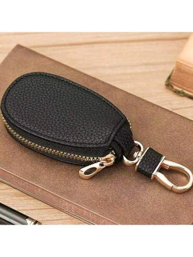 حقيبة مفاتيح عالمية للرجال والنساء، سعة كبيرة متعددة الوظائف لتخزين سلسلة المفاتيح، بسيطة وصغيرة الحجم للاستخدام المنزلي