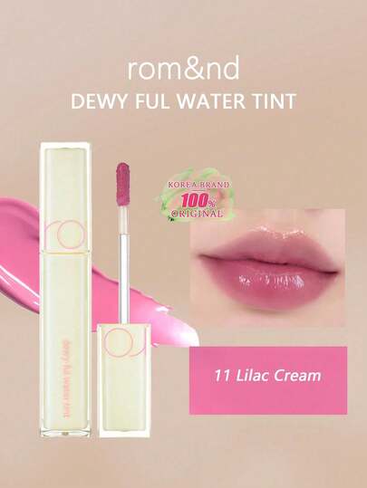Rom&nd رومند جوسي لاستينغ تينت 11 كريم لافندر 5.5 جرام/0.2 أونصة، أحمر شفاه سائل من رومند، لمعة الشفاه، تأثير مكياج لامع مرطب، لون دائم، MLBB (شفتي ولكن أفضل)، مرطب، تغطية لونية عالية، يخلق مكياج شفاف طبيعي، تينت الشفاه اليومي، مستحضرات تجميل كورية، طقم ه