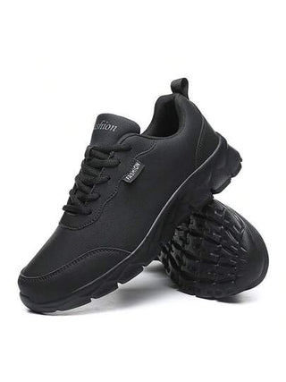 أحذية رياضية للرجال بنمط رباط، أحذية كاجوال خارجية من الجلد، أحذية جري موضة، أحذية مريحة ومتشربة للصدمات، أحذية مشي للرجال، مقاسات كبيرة 39-48