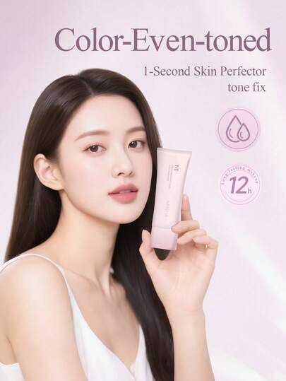Missha قاعدة مكياج مشرقة من ميشا - مرطبة ومنعشة | تخفي المسام، تنعش، تشرق | قاعدة مكياج مشرقة مثالية للمسام، نسيج خفيف وخالي من الزيوت، ماركة مكياج للنساء، كريم إخفاء كامل الغطاء، إنهاء مطفي طبيعي، العناية بالبشرة + المكياج 2 في 1، مناسب للشتاء والربيع، م