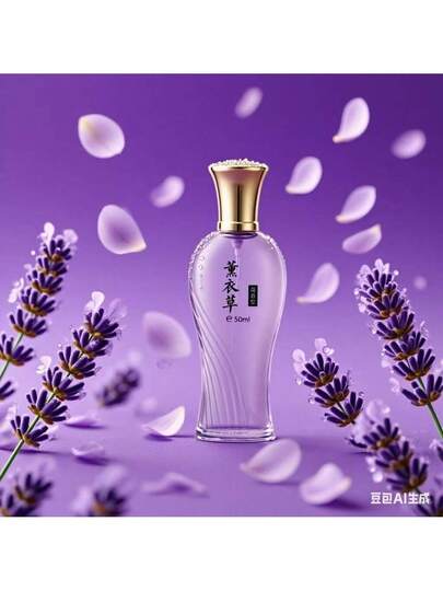 عطر ليفندر للنساء 50 مل: عطر طويل الأمد، أنيق وجذاب، استمتع بجاذبية العطر الرائعة، مناسب للأزواج والمواعدة والسفر والأوقات الحرة والعمل والتسوق والاستخدام اليومي