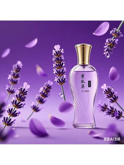 عطر ليفندر للنساء 50 مل: عطر طويل الأمد، أنيق وجذاب، استمتع بجاذبية العطر الرائعة، مناسب للأزواج والمواعدة والسفر والأوقات الحرة والعمل والتسوق والاستخدام اليومي