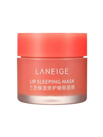 Laneige 20 جرام/0.7 أونصة قناع نوم للشفاه بنكهة الخوخ: #مغذي #مرطب #ناعم، لين، مرطب للشفاه