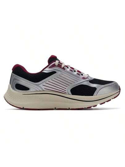Skechers أحذية الجري للرجال Go Run Consistent 2.0، خفيفة الوزن ومريحة للرياضة اليومية والأنشطة الخارجية، 220884-BKRD