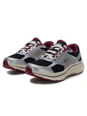 Skechers أحذية الجري للرجال Go Run Consistent 2.0، خفيفة الوزن ومريحة للرياضة اليومية والأنشطة الخارجية، 220884-BKRD