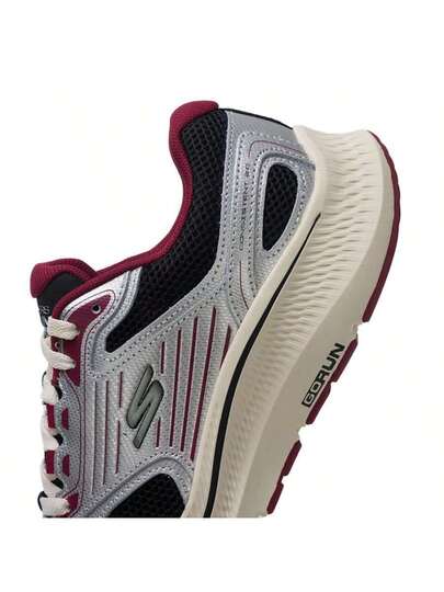 Skechers أحذية الجري للرجال Go Run Consistent 2.0، خفيفة الوزن ومريحة للرياضة اليومية والأنشطة الخارجية، 220884-BKRD