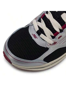 Skechers أحذية الجري للرجال Go Run Consistent 2.0، خفيفة الوزن ومريحة للرياضة اليومية والأنشطة الخارجية، 220884-BKRD