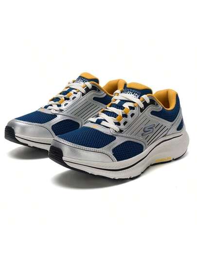 Skechers أحذية الجري للرجال Go Run Consistent 2.0، أحذية رياضية خفيفة الوزن مريحة للاستخدام اليومي، 220884-NVYL