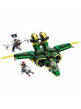 LEGO لعبة بناء طائرة ميكانيكية لويد نينجاجو - طقم بناء نموذجي للأولاد والبنات، من عمر 9 سنوات فما فوق - مجموعة ألعاب قابلة للتحويل للأطفال 5 شخصيات لعب نينجا صغيرة - فكرة هدية لأعياد الميلاد - 71845