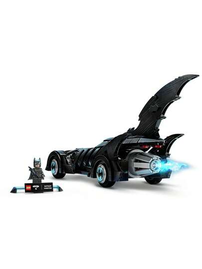 LEGO سيارة باتمان: باتمان إلى الأبد - لعبة سيارة باتمان للأطفال - لعبة بناء وتعلم للبنات والأولاد، من عمر 12 سنة فما فوق - سيارة نموذجية مع شخصية مصغرة مرفقة - فكرة هدية لأعياد الميلاد - 76304