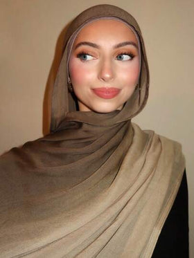 قطعة واحدة 180*85سم وشاح نسائي من ألياف الفسكوز الناعمة والقابلة للتنفس ذو لون أحادي، مناسب للعباءة والفستان وغيرها